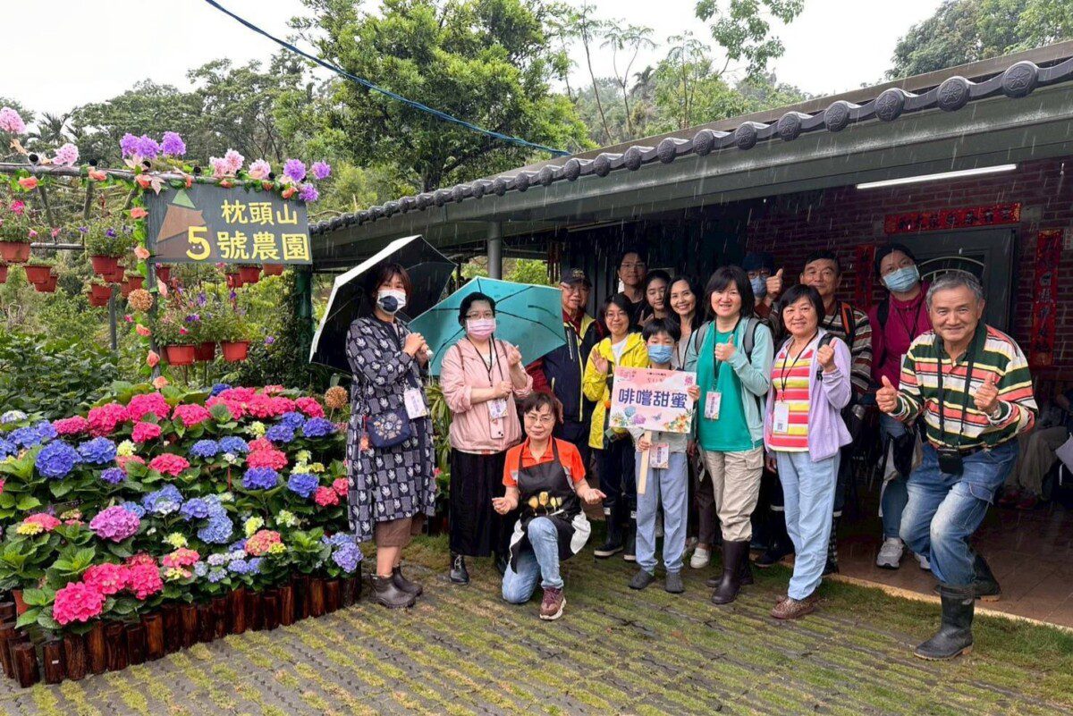 台七線繡球、金針花盛開! 「桃園好農」形象代言人嘎琳力推來農遊 台七線繡球、金針花盛開! 「桃園好農」形象代言人嘎琳力推來農遊