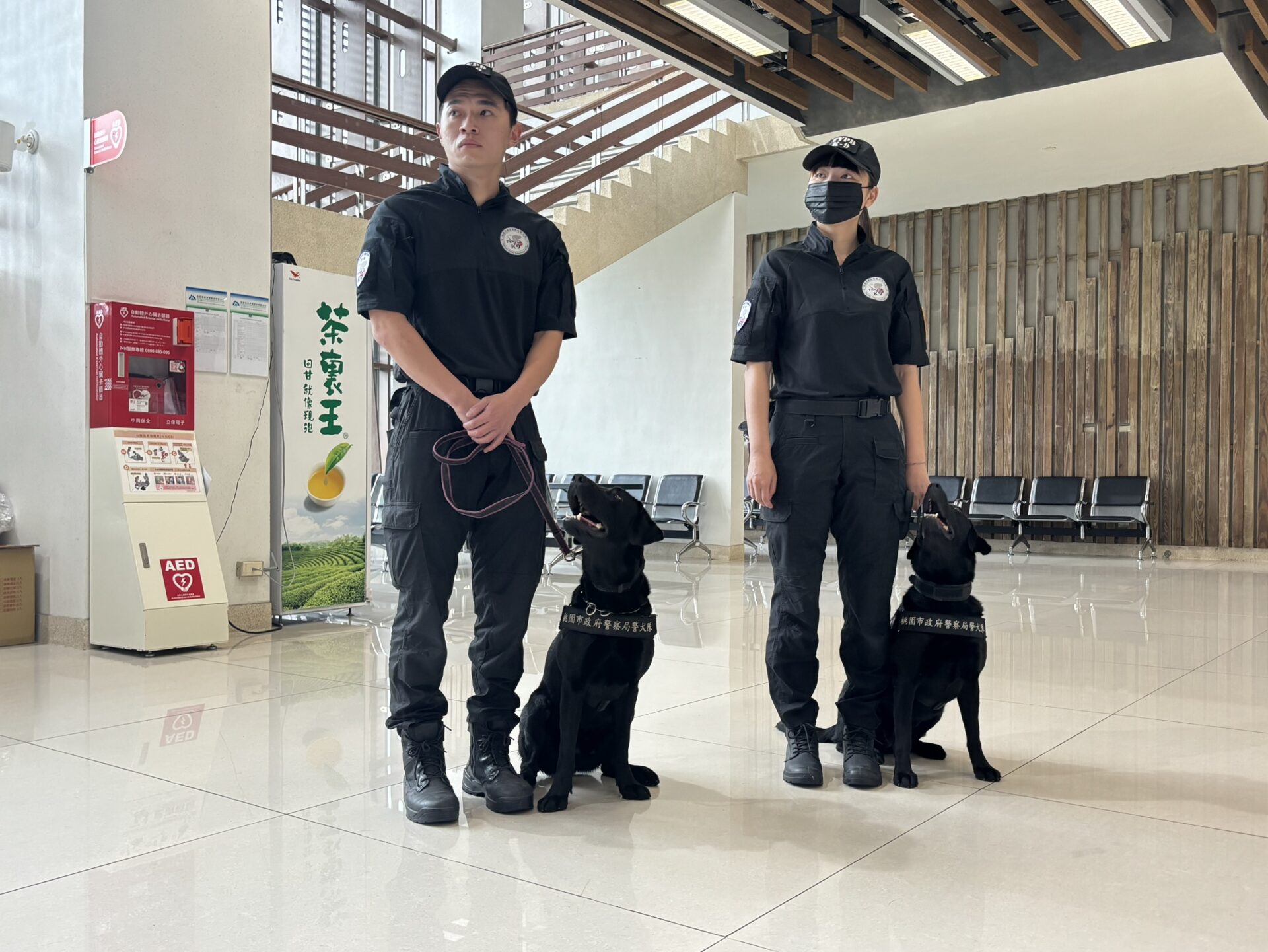 世壯運射擊賽事公西靶場舉行 龜山警攜手警犬隊執行場館安全檢查 世壯運射擊賽事公西靶場舉行 龜山警攜手警犬隊執行場館安全檢查