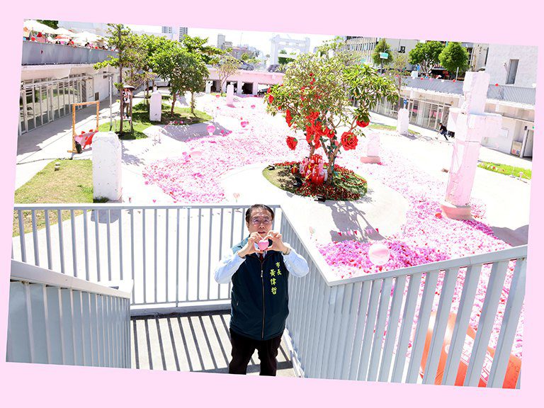 520最浪漫事來幸福臺南　愛情許願池河樂廣場啟動了