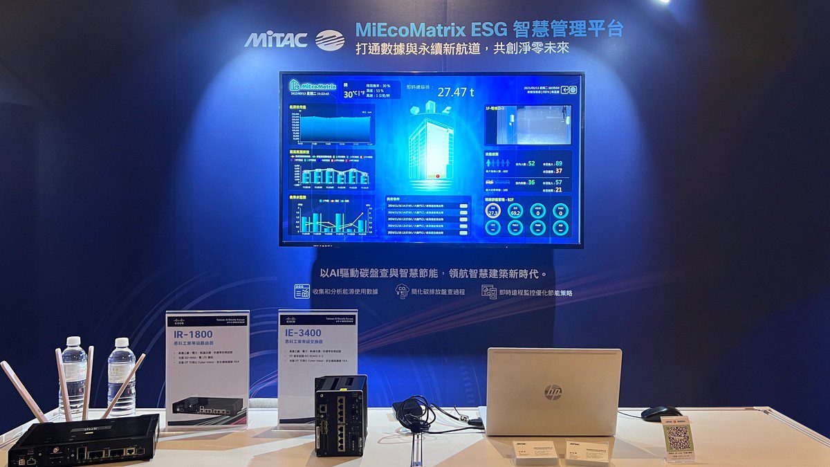 神通發表MiEcoMatrix ESG智慧建築解決方案 運用AI推動企業節能減碳