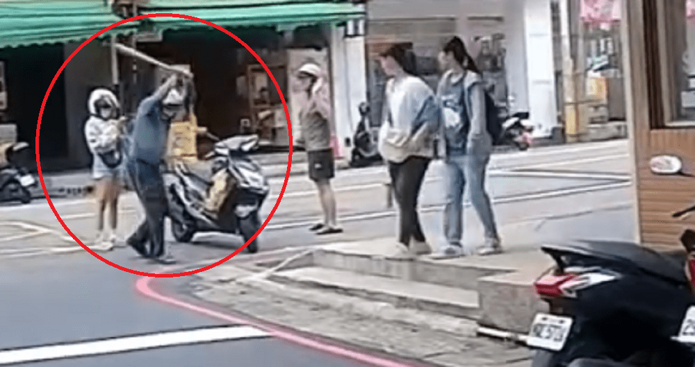 【有片】行車糾紛球棒被搶!為何騎車帶棍棒 他澄清:真的有打棒球 【有片】行車糾紛球棒被搶!為何騎車帶棍棒 他澄清:真的有打棒球