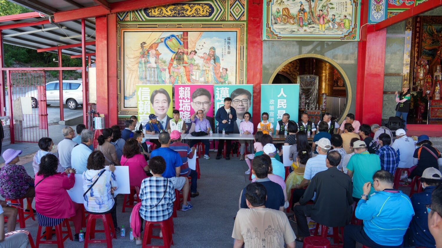 支持有遠見會做事的人 李喬如 、簡煥宗力挺賴瑞隆