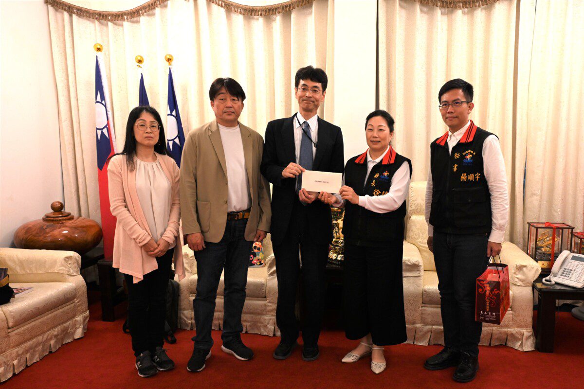 日本德島縣政府知事戰略局次長參訪花蓮 共促城市友好 日本德島縣政府知事戰略局次長參訪花蓮 共促城市友好