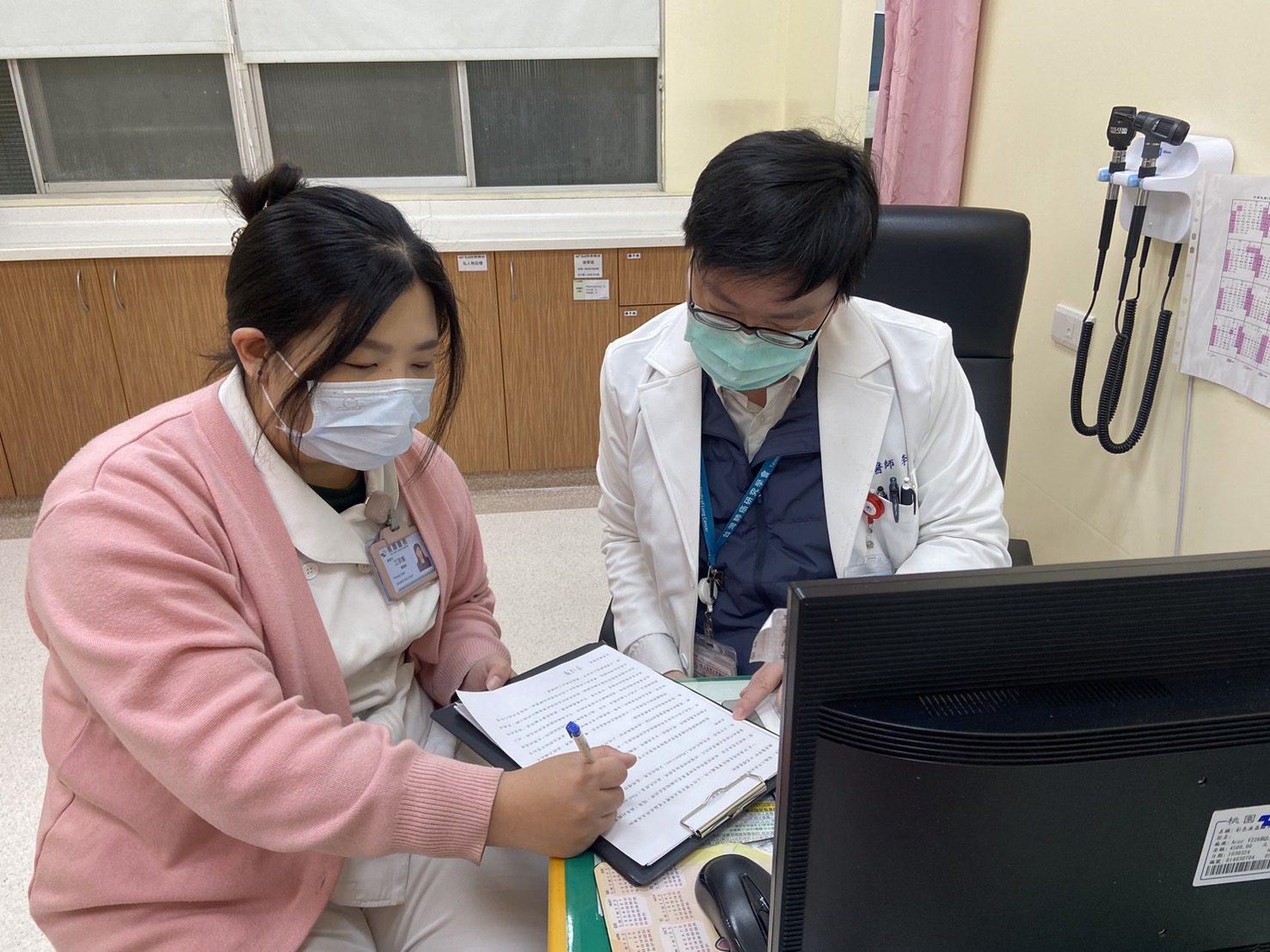 因職災下半身功能受限 桃園醫院職能團隊助他找到工作第二春