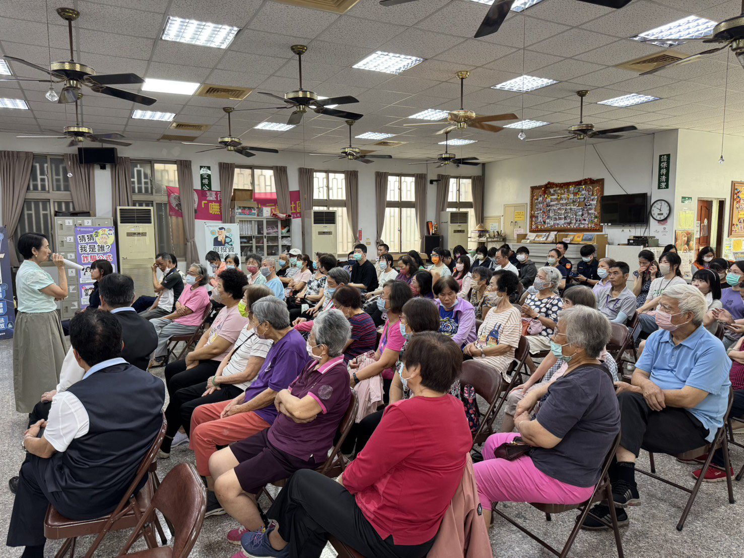 譚艾珍化身「防詐講古仙姊」攜手歸仁分局聯手嚴打詐騙 譚艾珍化身「防詐講古仙姊」攜手歸仁分局聯手嚴打詐騙