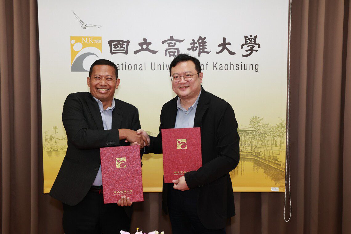 漾新聞|高雄大學再拓國際鏈結 攜印尼Diponegoro大學結盟 漾新聞|高雄大學再拓國際鏈結 攜印尼Diponegoro大學結盟