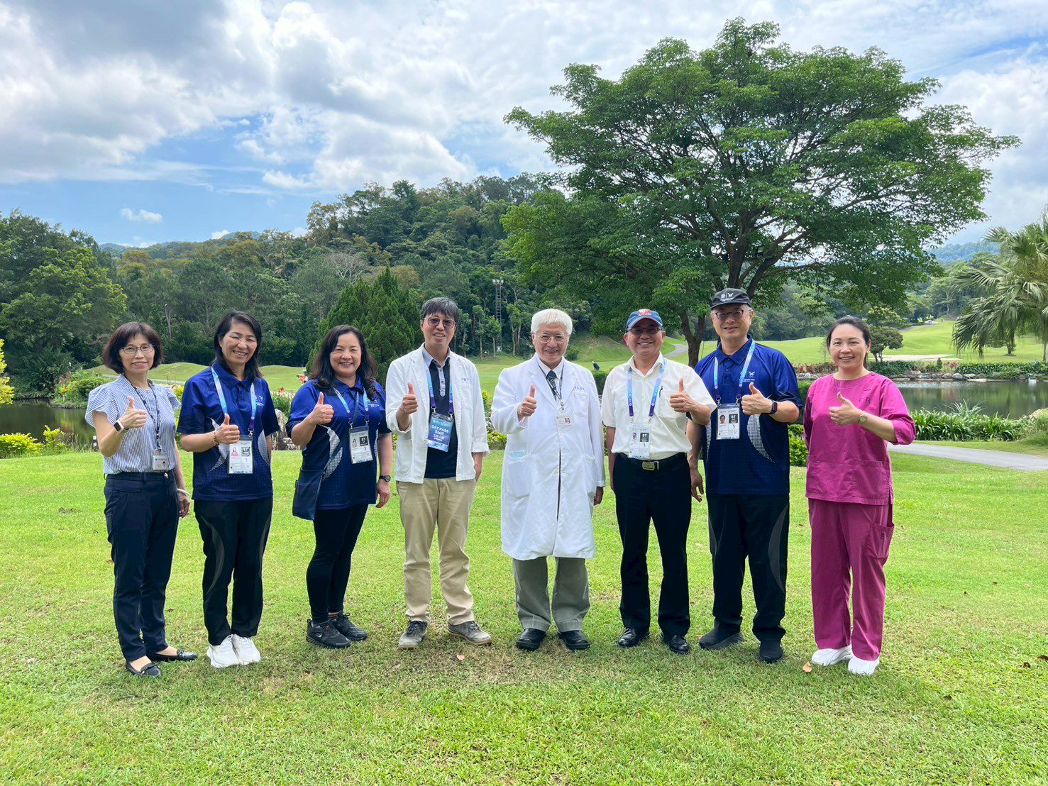 2025世壯運高爾夫球賽事 北榮新竹分院支援不遺餘力 2025世壯運高爾夫球賽事 北榮新竹分院支援不遺餘力