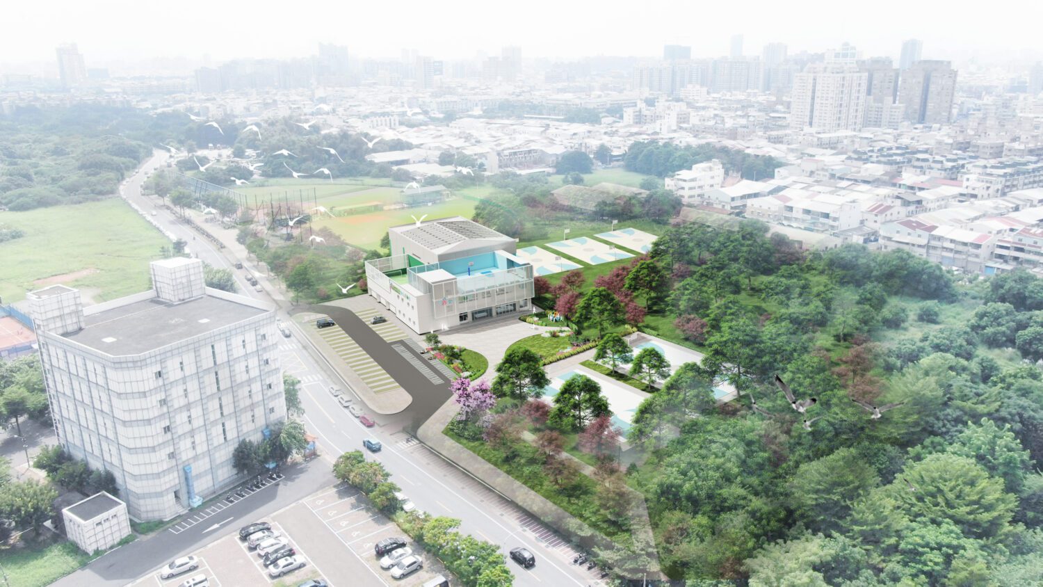 臺南市永康區全民運動館開工