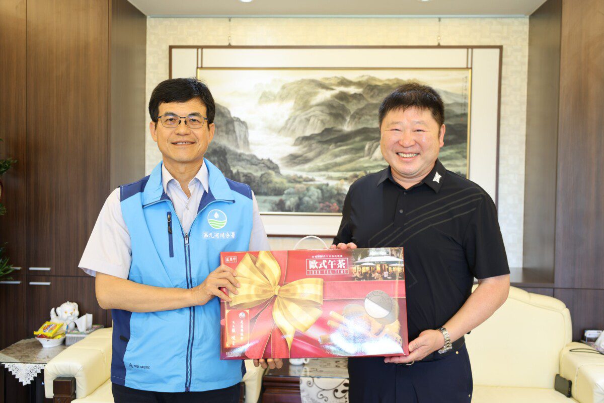 第九河川新任分署長拜會張峻議長　保障鄉親生命財產安全達成共識