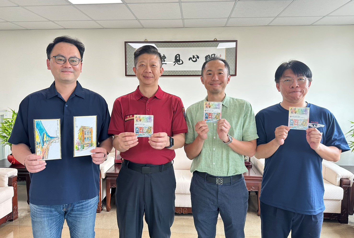 守護核安！基隆消防局推出2025年限量悠遊卡《正濱風華》