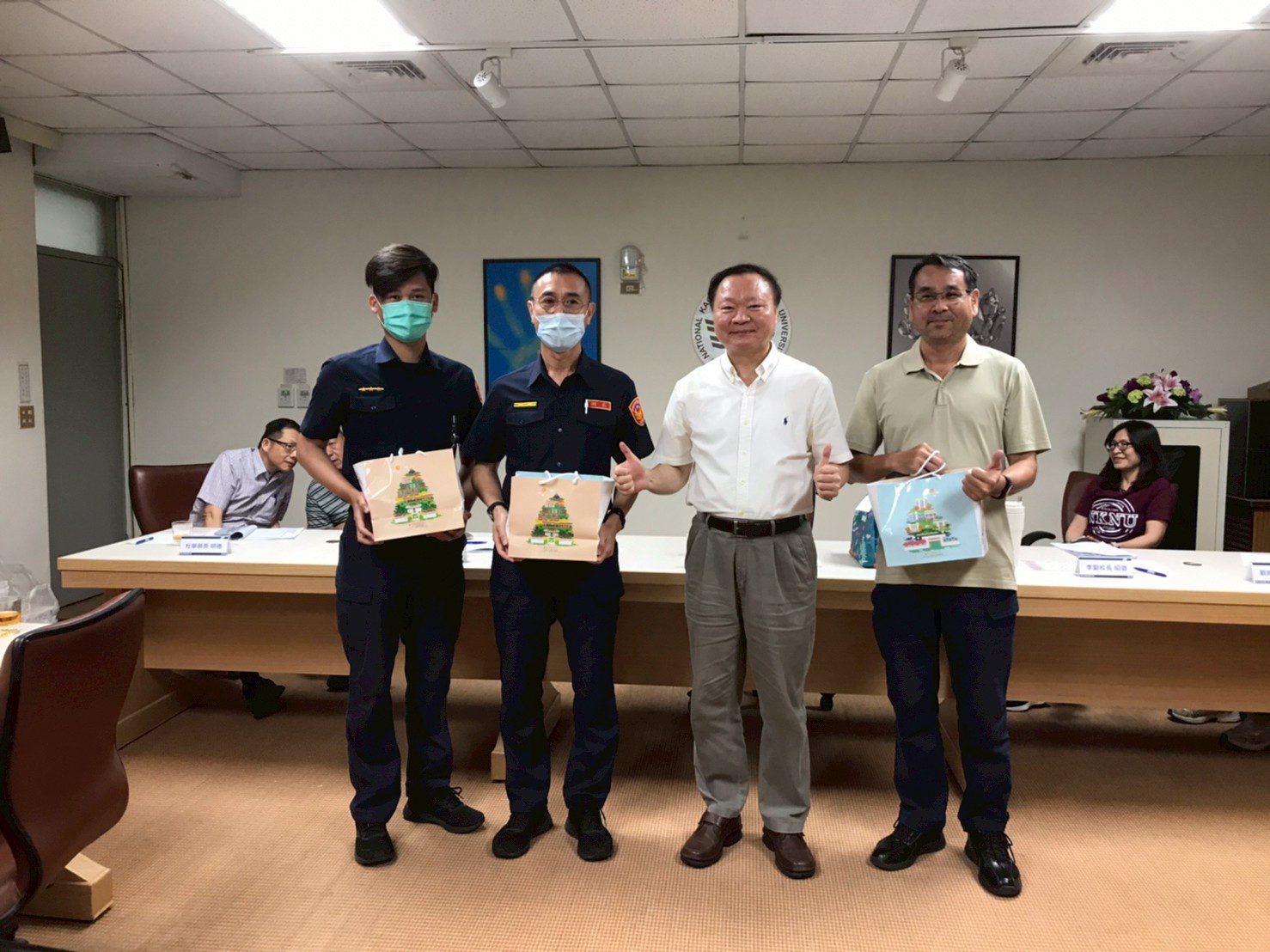 高師大召開防災暨校安會議 校長王政彥提醒「三安」預防為先 高師大召開防災暨校安會議 校長王政彥提醒「三安」預防為先