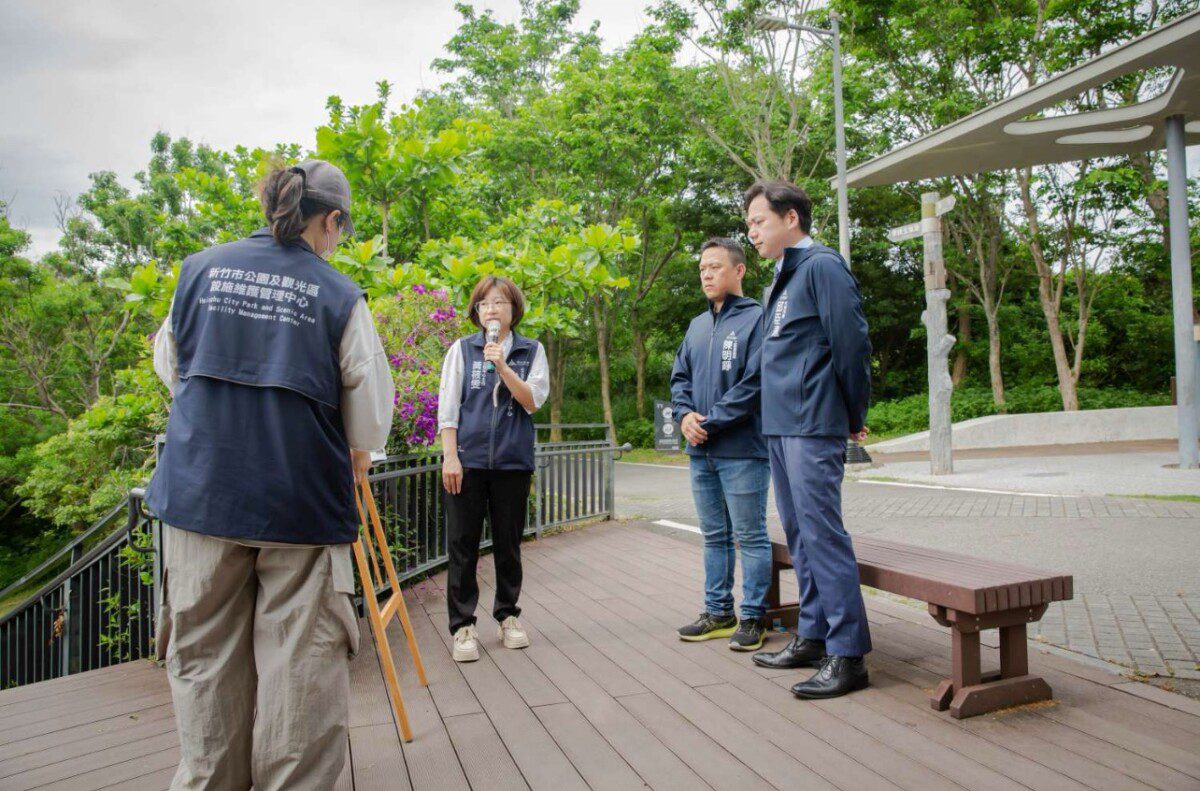 竹市青青草原指標全面更新!邱臣遠代理市長視察改善成果:持續改善設備 竹市青青草原指標全面更新!邱臣遠代理市長視察改善成果:持續改善設備