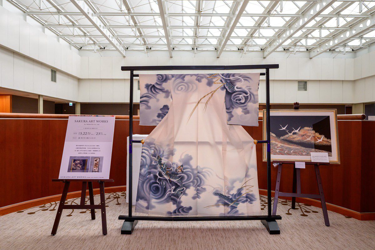日本百年和服品牌「三松」海外首展選在台灣 SAKURA ART WORKS啟動織物生活新美學 日本百年和服品牌「三松」海外首展選在台灣 SAKURA ART WORKS啟動織物生活新美學