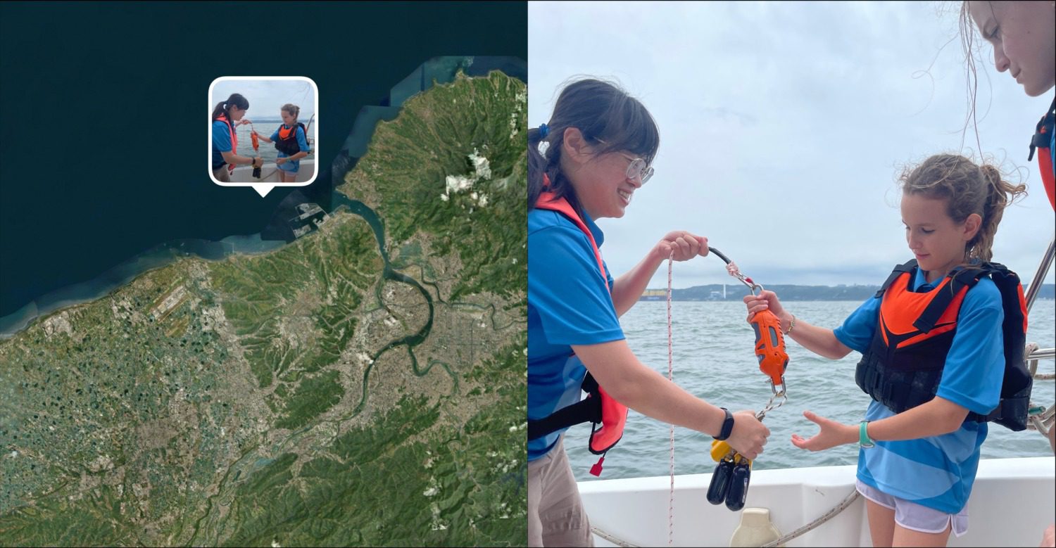 國海院攜手臺法師生揚帆！科學家登船實測解密海洋奧秘