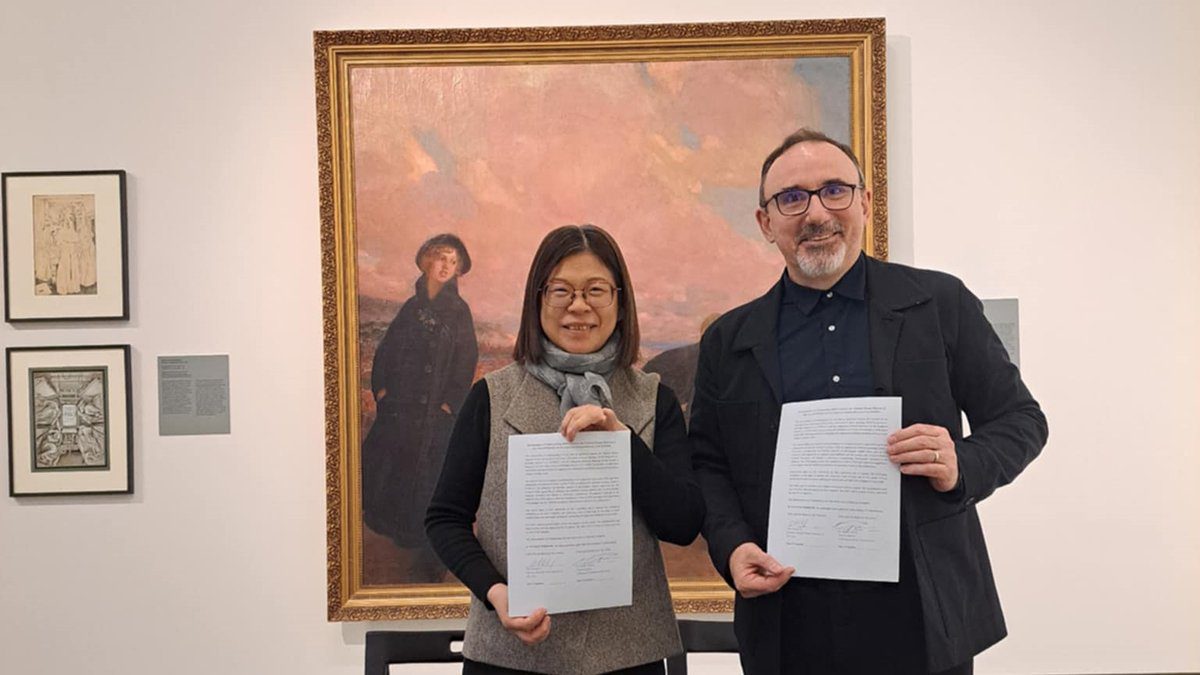 臺灣與立陶宛深化文化交流 國美館簽署合作備忘錄 將首度於立陶宛策展臺灣攝影展 臺灣與立陶宛深化文化交流 國美館簽署合作備忘錄 將首度於立陶宛策展臺灣攝影展