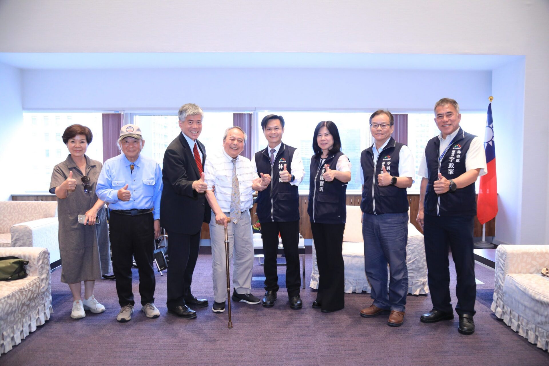 深化台日友誼！中市府與日本九州日台交流會聚焦兩地同名柳川合作　林副秘書長：拓展觀光、志工、水資源交流