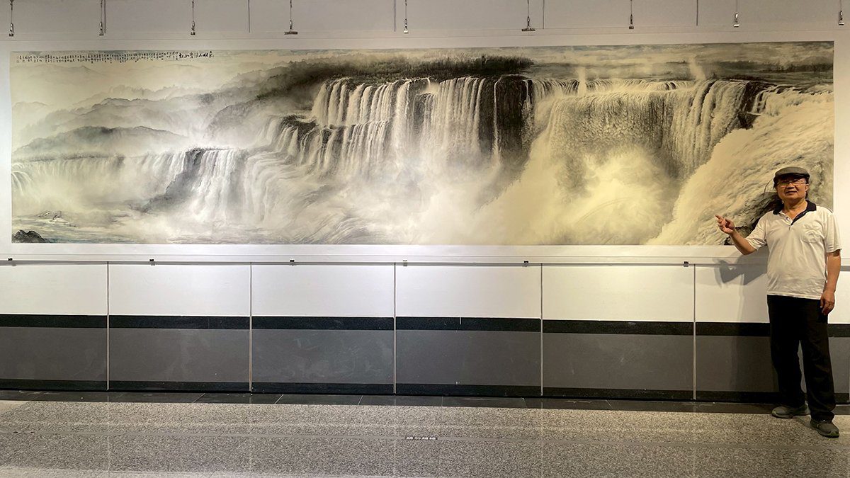 林清鏡《風輕雲淡》水墨創作展 台中港區藝術中心開展 回顧40年藝術歷程 林清鏡《風輕雲淡》水墨創作展 台中港區藝術中心開展 回顧40年藝術歷程