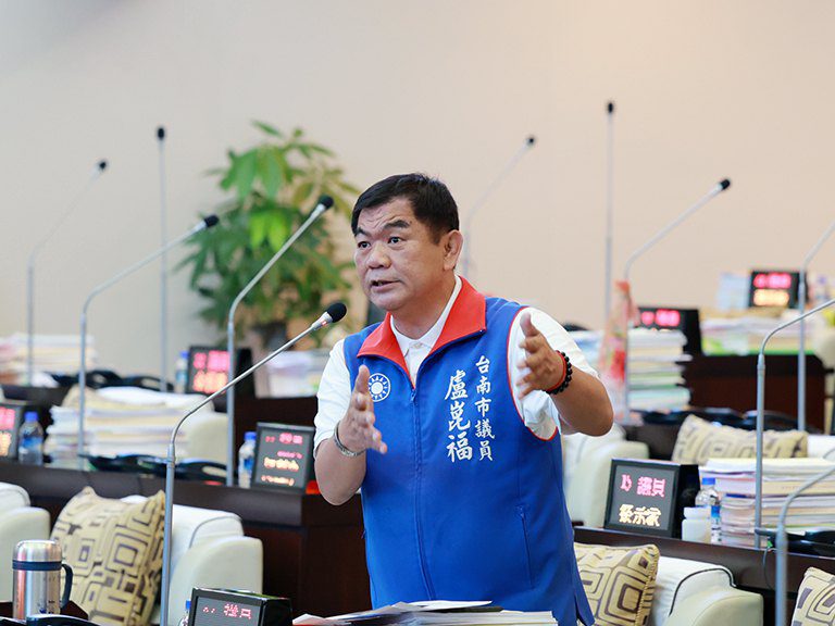 財劃法引爆地方熱議 台南市議員盧崑福籲穩定民心 財劃法引爆地方熱議 台南市議員盧崑福籲穩定民心