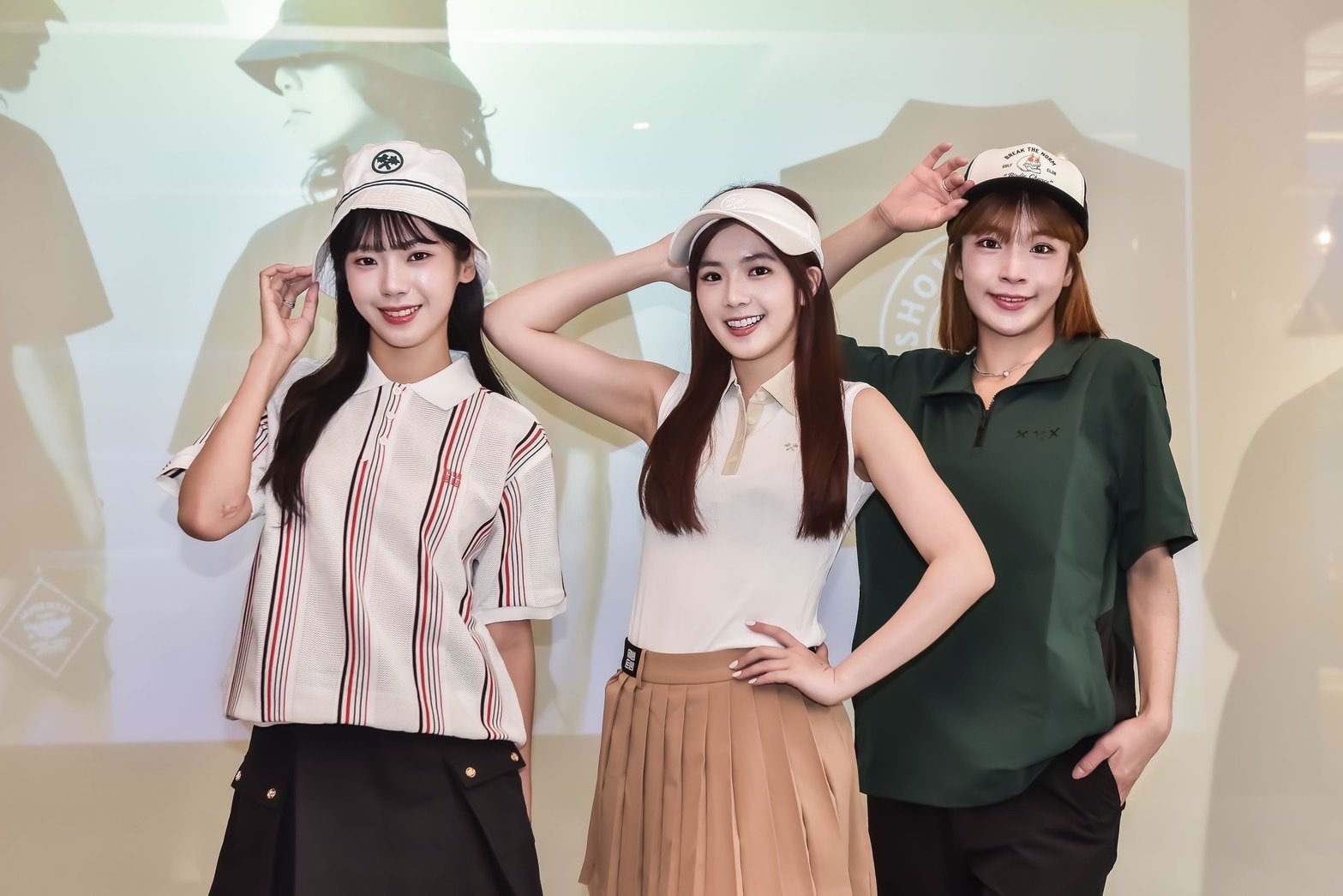 韓系高球潮流登台！ON the Green富錦街旗艦店開幕　電豹女驚喜擔任一日店長