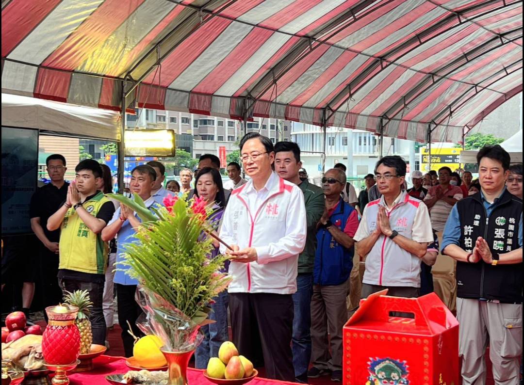 新屋區頭洲里公一公園啟動綠美化工程　打造生態療癒型公園典範