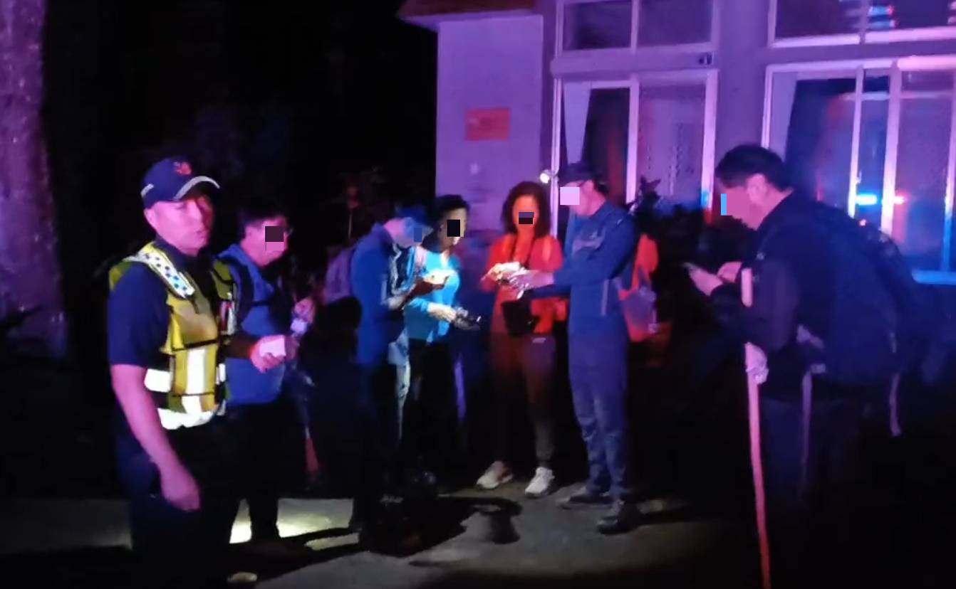 誤信登山飄帶迷途 和平警消聯手林保署成功救援6人 誤信登山飄帶迷途 和平警消聯手林保署成功救援6人