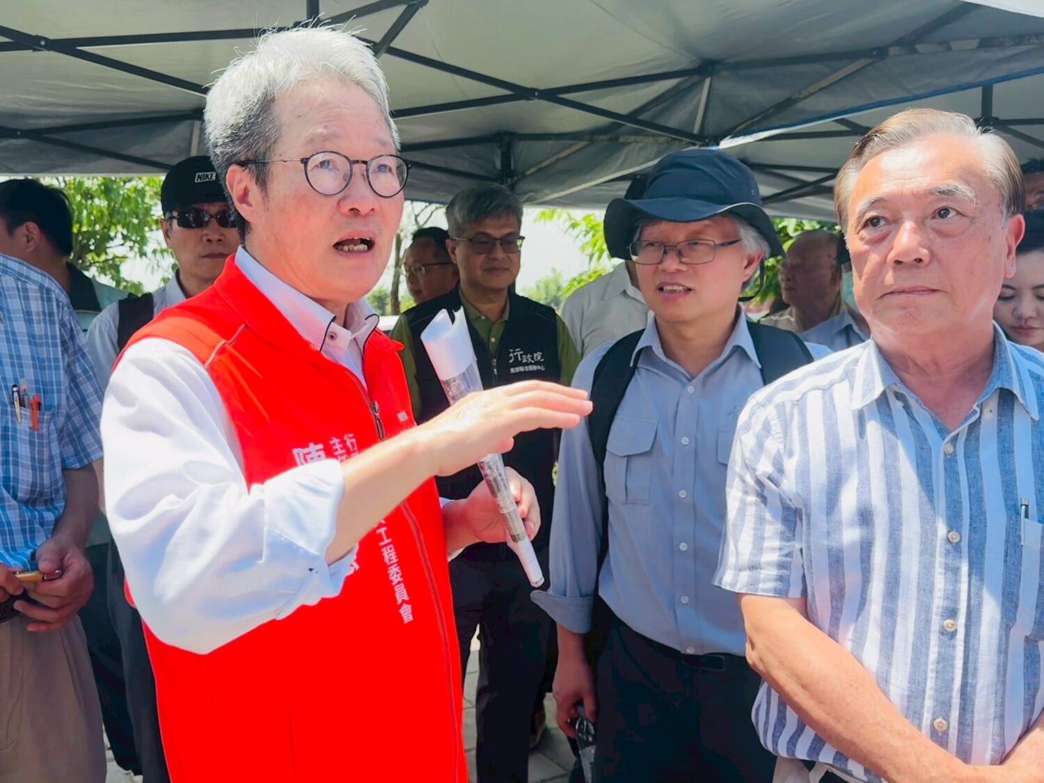 工程會主委陳金德率隊視察國道7號 宣示採7標併行 力拚119年完工