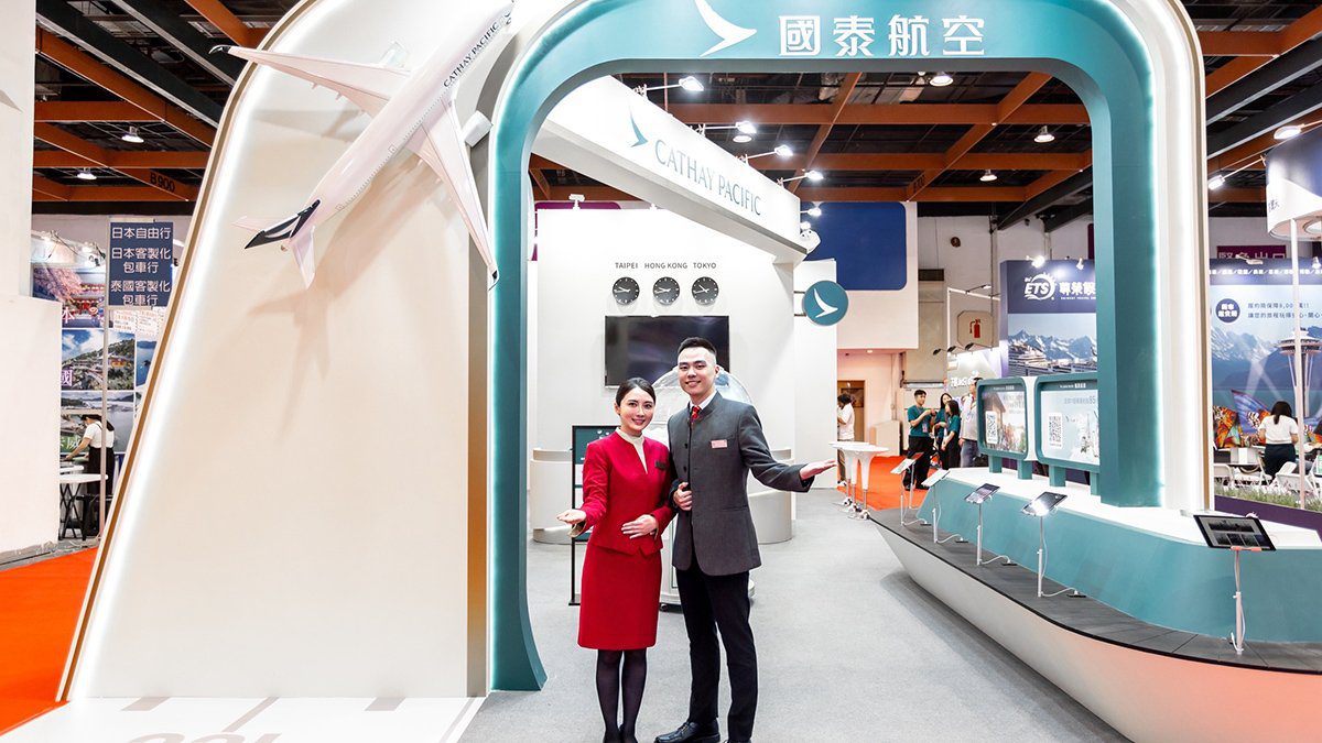 2025 TTE台北國際觀光博覽會登場 國泰航空「READY TO FLY」展區人氣爆棚 2025 TTE台北國際觀光博覽會登場 國泰航空「READY TO FLY」展區人氣爆棚