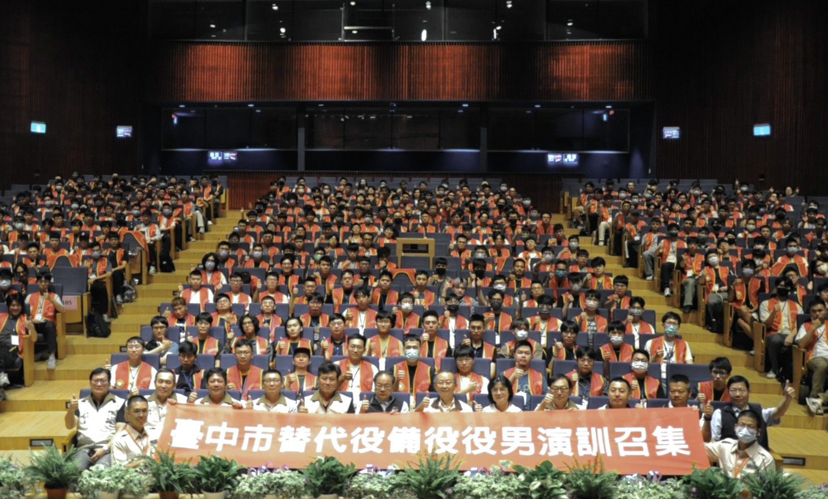 儲備民防量能 中市府召訓372名備役替代役　民政局長勉有備無患保護家園