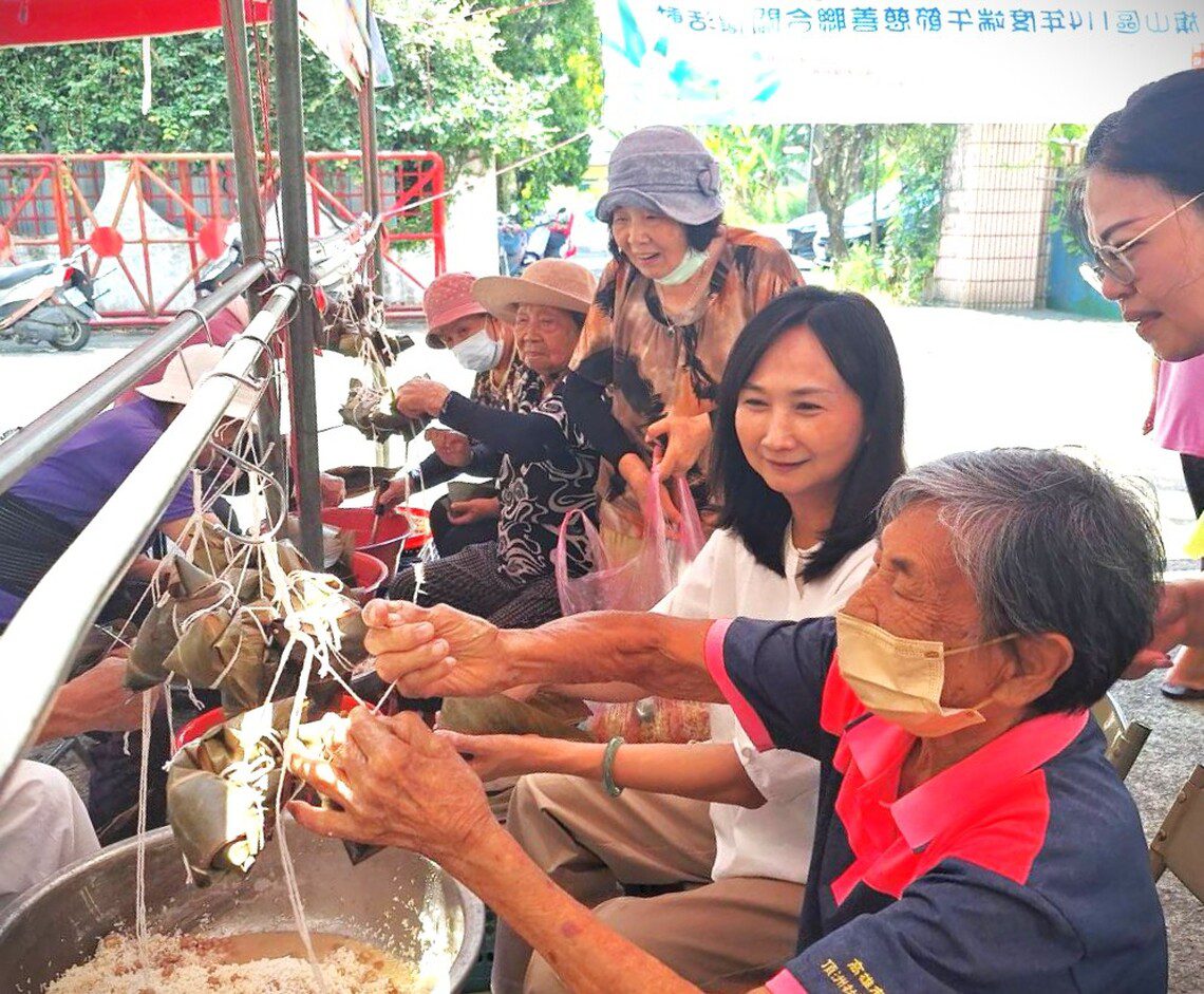 漾新聞|旗手同心情深意粽慈善關懷活動登場
