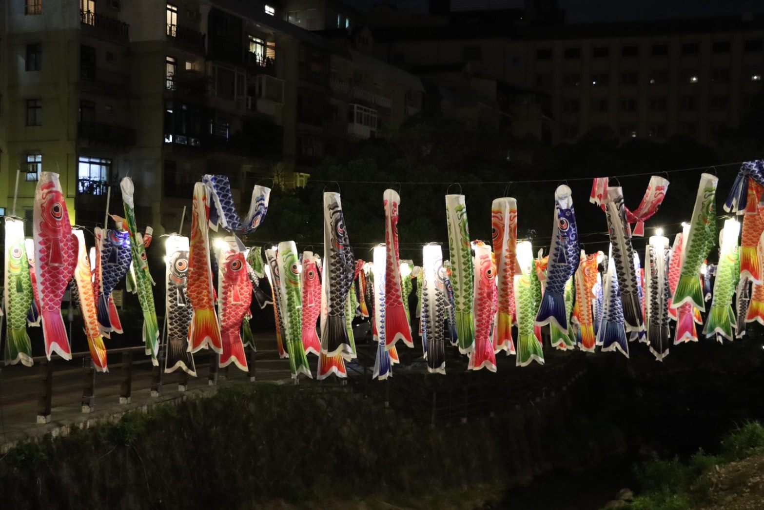 北投夏日祭典開跑　千尾鯉魚旗迎夏祈福　打造北投日式魅力