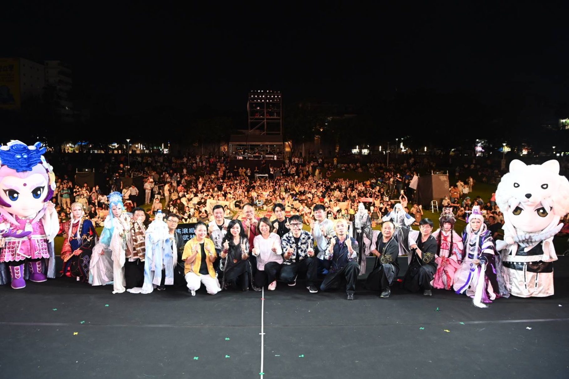 慶祝建城321年　嘉義藝術節星光閃耀　萬人嗨翻文化公園