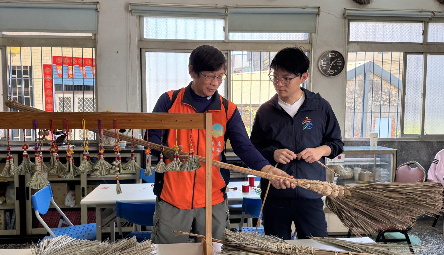 高市青年局山海探險隊深入濕地與傳統工藝現 尋訪匠魂