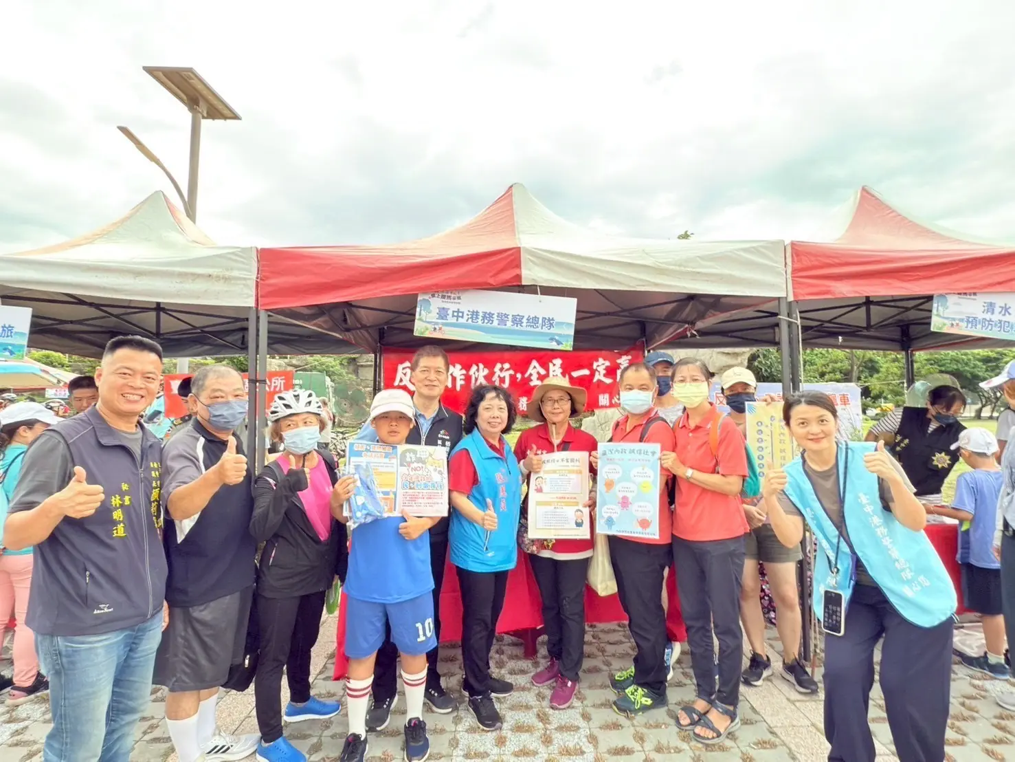 「騎」聚一堂反詐騙倡廉政！梧棲五七藝文季港區熱鬧登場