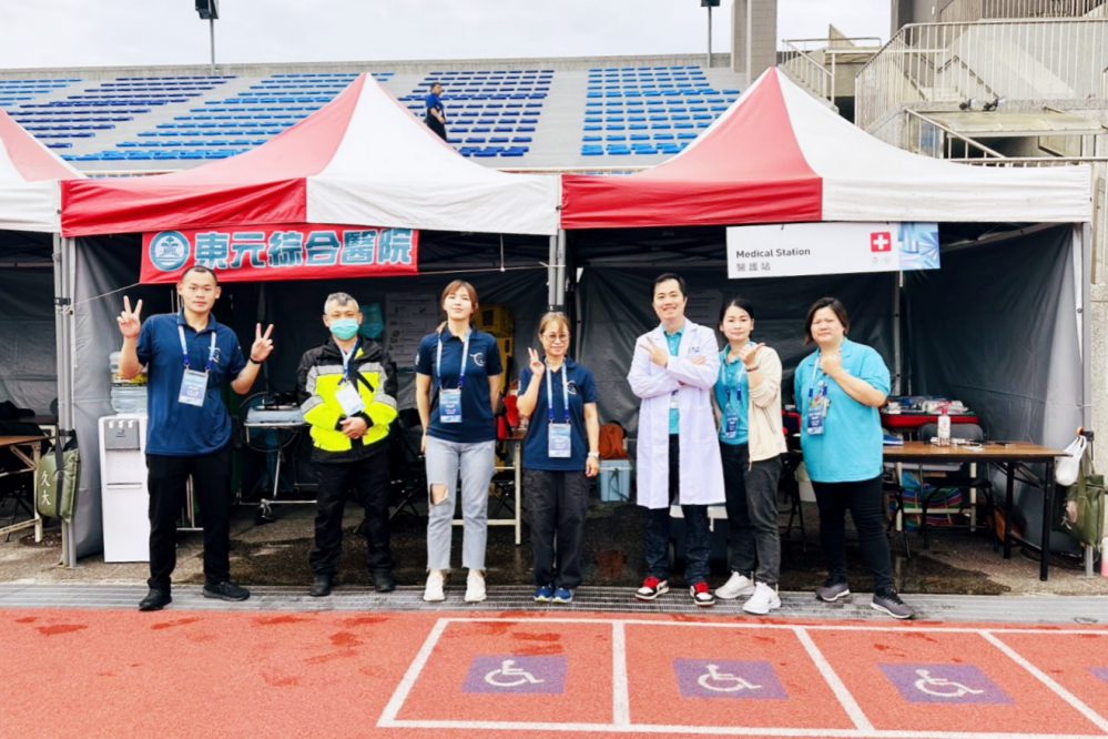 2025世狀運足球賽　竹縣唯一重度級急救責任醫院守護選手安心競技