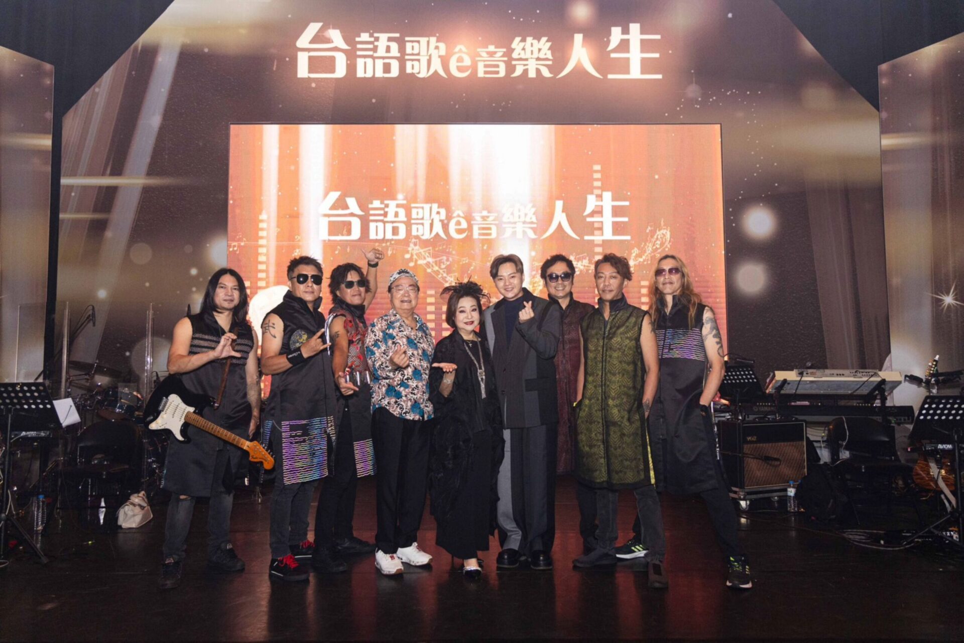 千人齊聚中壢藝術館「傳唱台語經典歌曲演唱會」