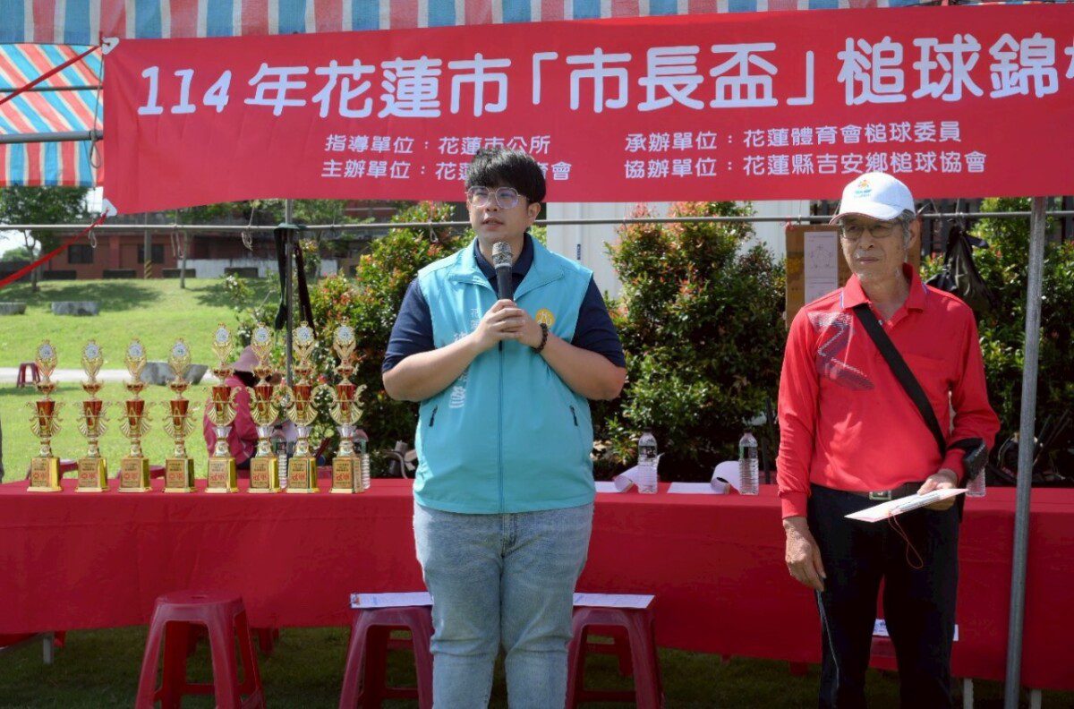 市長盃槌球賽熱鬧開打 市長魏嘉彥開球展身手 市長盃槌球賽熱鬧開打 市長魏嘉彥開球展身手