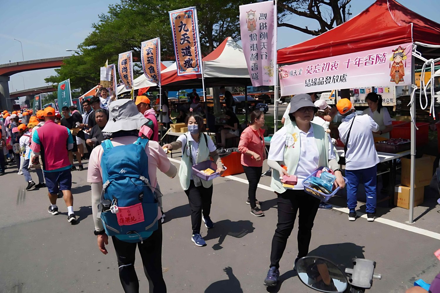 「順天堂」連續十年參與白沙屯媽祖活動展現在地關懷 「順天堂」連續十年參與白沙屯媽祖活動展現在地關懷