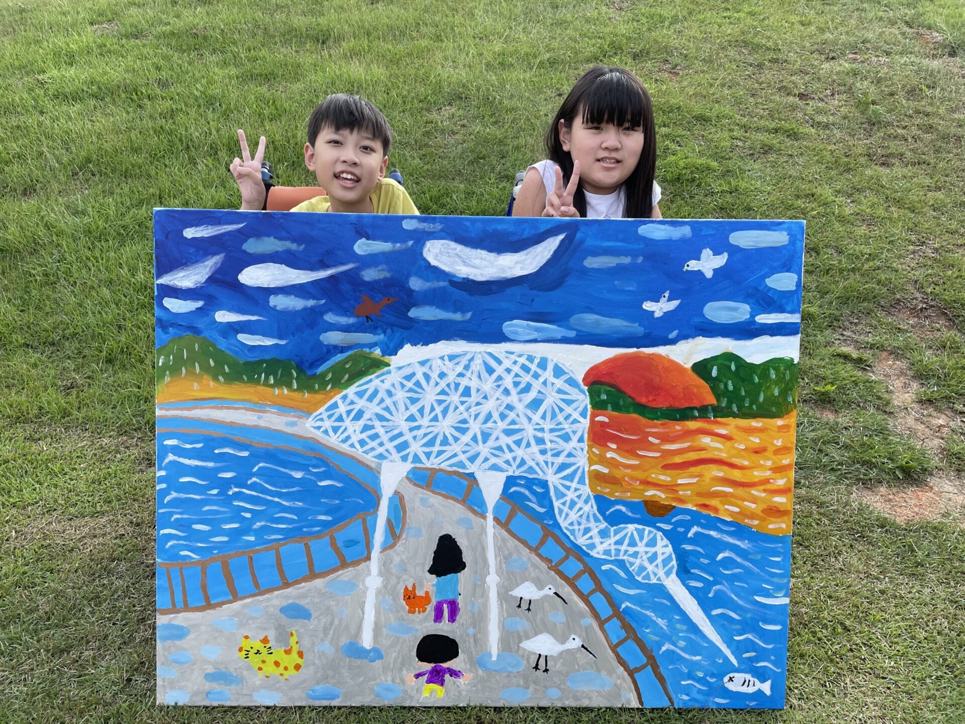 她患病用藝術創作傳遞生命力量 成就獲總統教育獎肯定 她患病用藝術創作傳遞生命力量 成就獲總統教育獎肯定