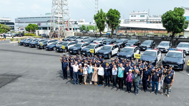 打擊犯罪生力軍!屏東縣政府新購警用汽機車62輛 打擊犯罪生力軍!屏東縣政府新購警用汽機車62輛