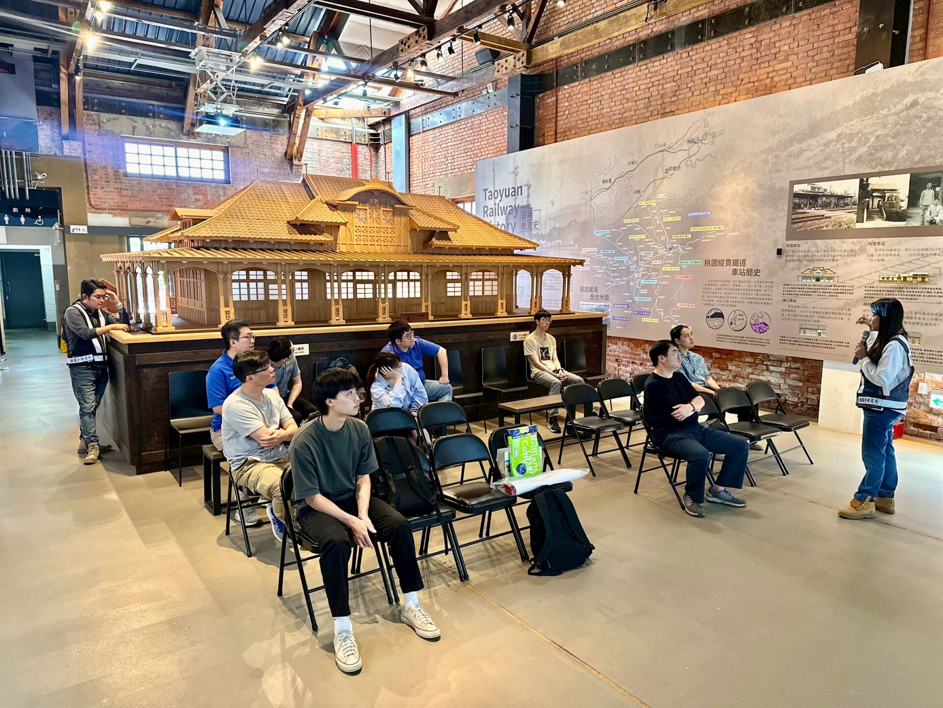 桃園捷工局深化產學合作 帶學子走入現場了解工程知識