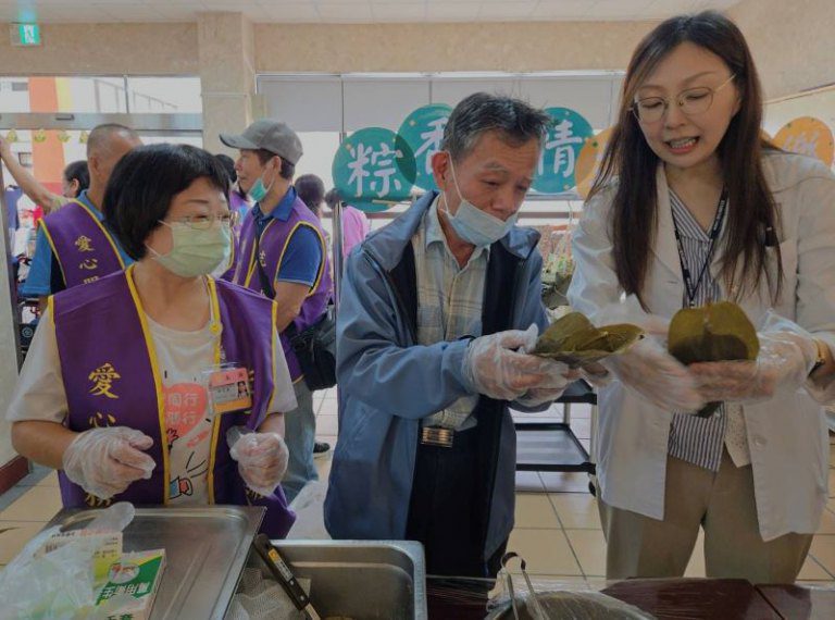 北榮新竹分院舉辦「共好端午・溫情齊聚」園遊會市集活動 北榮新竹分院舉辦「共好端午・溫情齊聚」園遊會市集活動