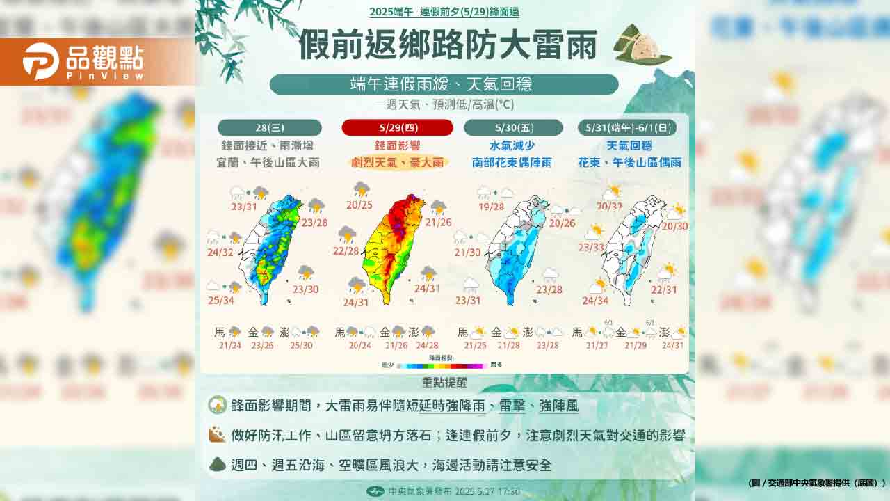 最強梅雨鋒面襲台「紫爆區」曝光 專家警告:恐淹水 最強梅雨鋒面襲台「紫爆區」曝光 專家警告:恐淹水