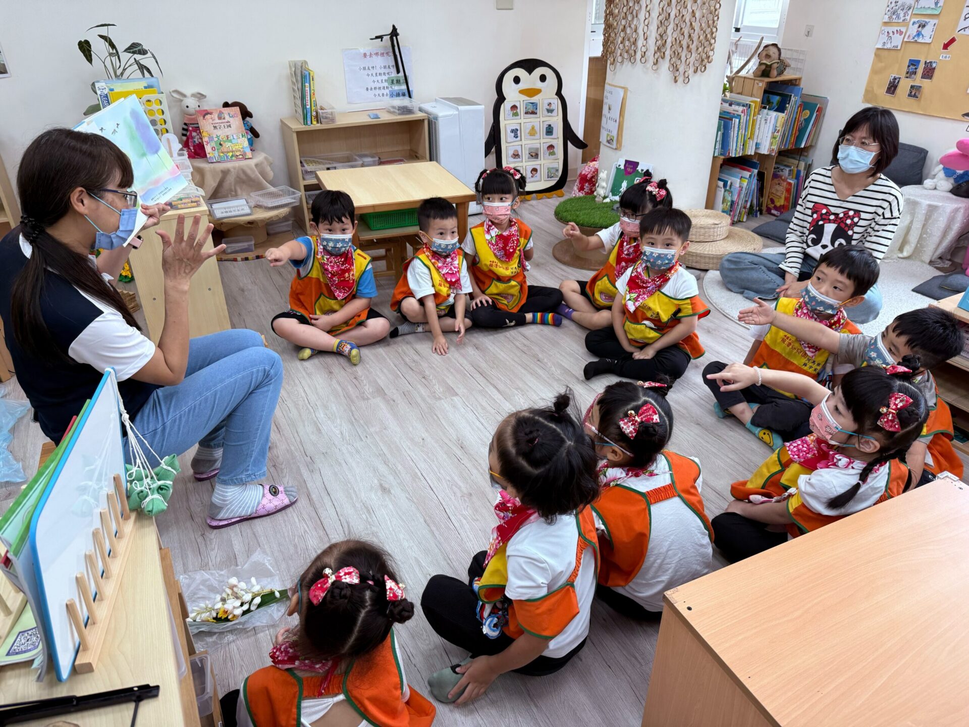 龍潭幼兒園推沉浸式客語教學 培養學童「講客」習慣 龍潭幼兒園推沉浸式客語教學 培養學童「講客」習慣