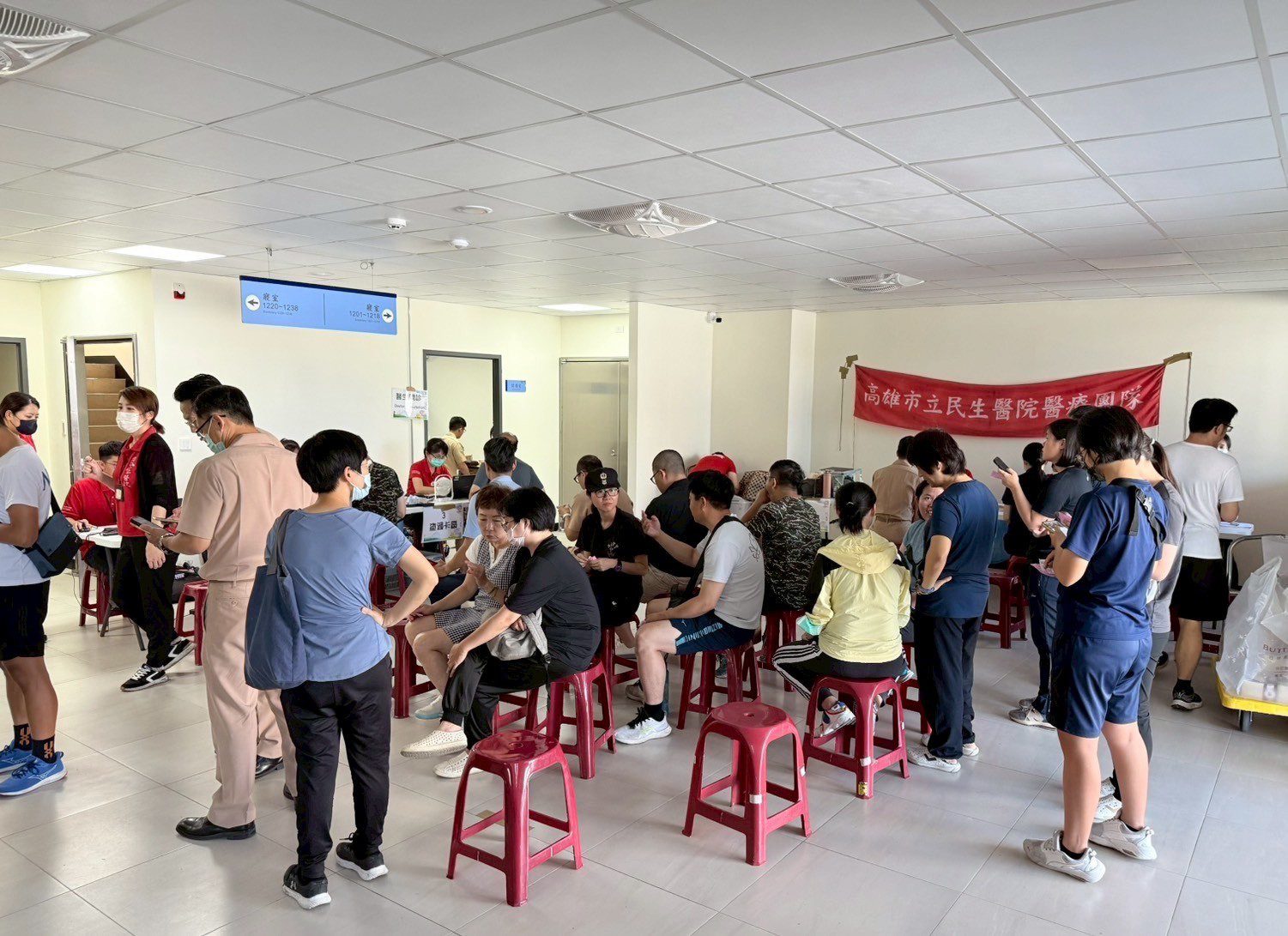 民生醫院守護國軍弟兄健康|前進左營海軍基地執行整合性健康篩檢 民生醫院守護國軍弟兄健康|前進左營海軍基地執行整合性健康篩檢