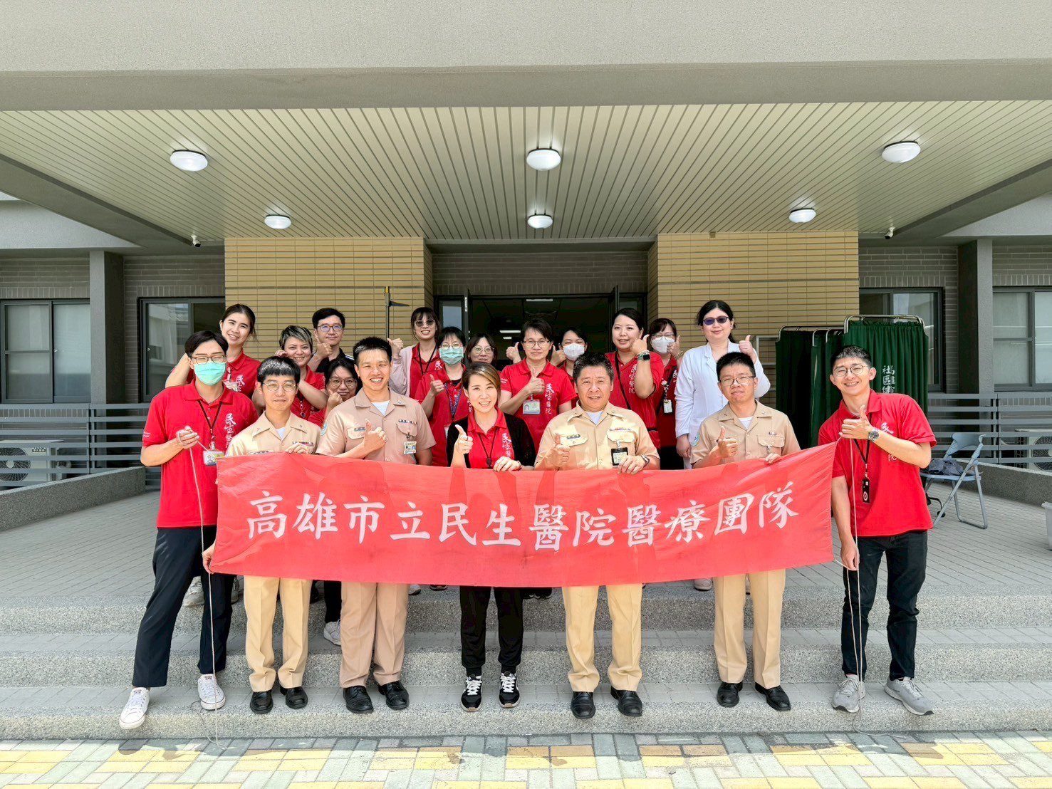 高雄民生醫院前進左營海軍基地執行整合性健康篩檢 守護國軍弟兄健康 高雄民生醫院前進左營海軍基地執行整合性健康篩檢 守護國軍弟兄健康