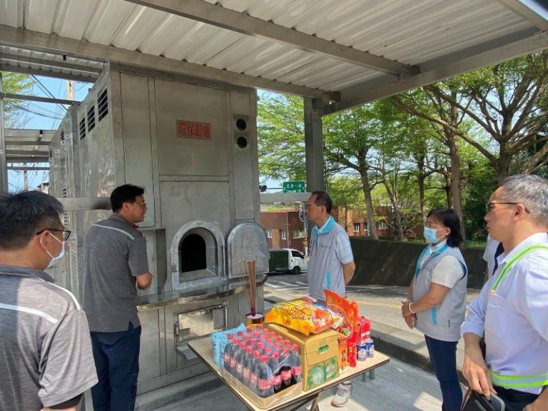 竹市生命紀念園區增設環保焚紙爐 兼顧傳統民俗與低碳永續發展 竹市生命紀念園區增設環保焚紙爐 兼顧傳統民俗與低碳永續發展