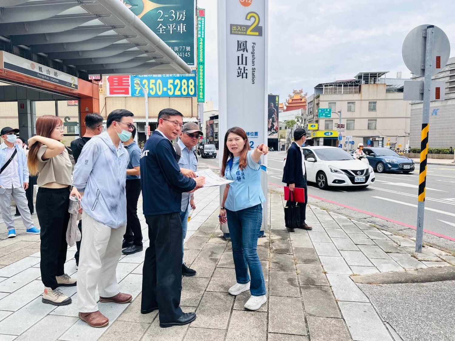 李雅靜爭取打造鳳山火車站與捷運站地下連通道,繁榮地方 李雅靜爭取打造鳳山火車站與捷運站地下連通道,繁榮地方
