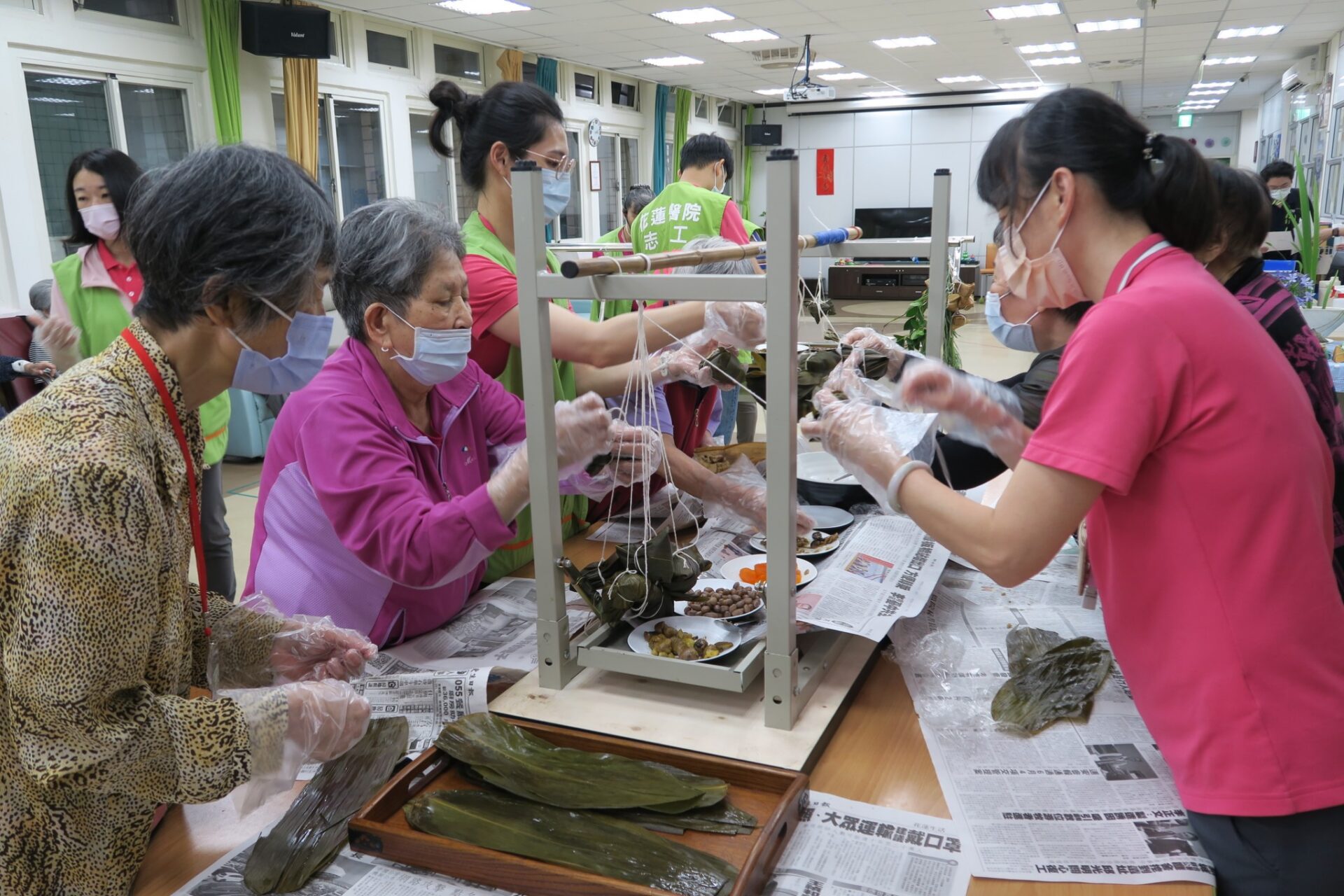 香粽傳心意 花醫溫情滿日照 香粽傳心意 花醫溫情滿日照