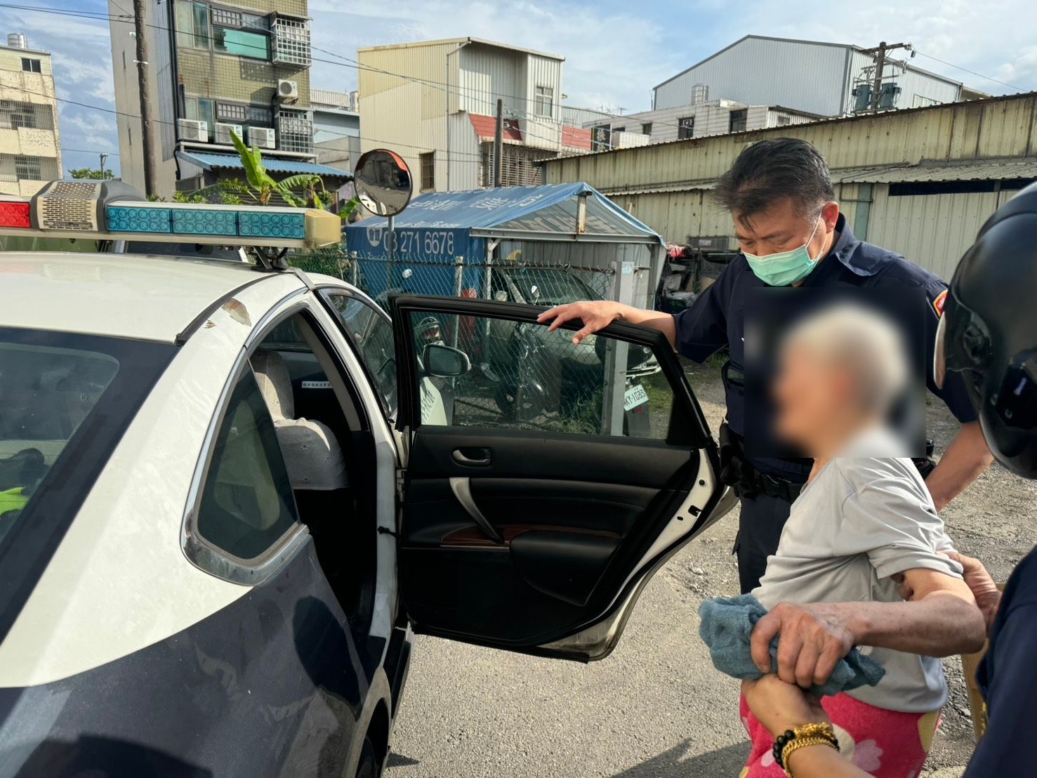 8旬失智老婦端午節迷途 警民合力助她平安返家團圓