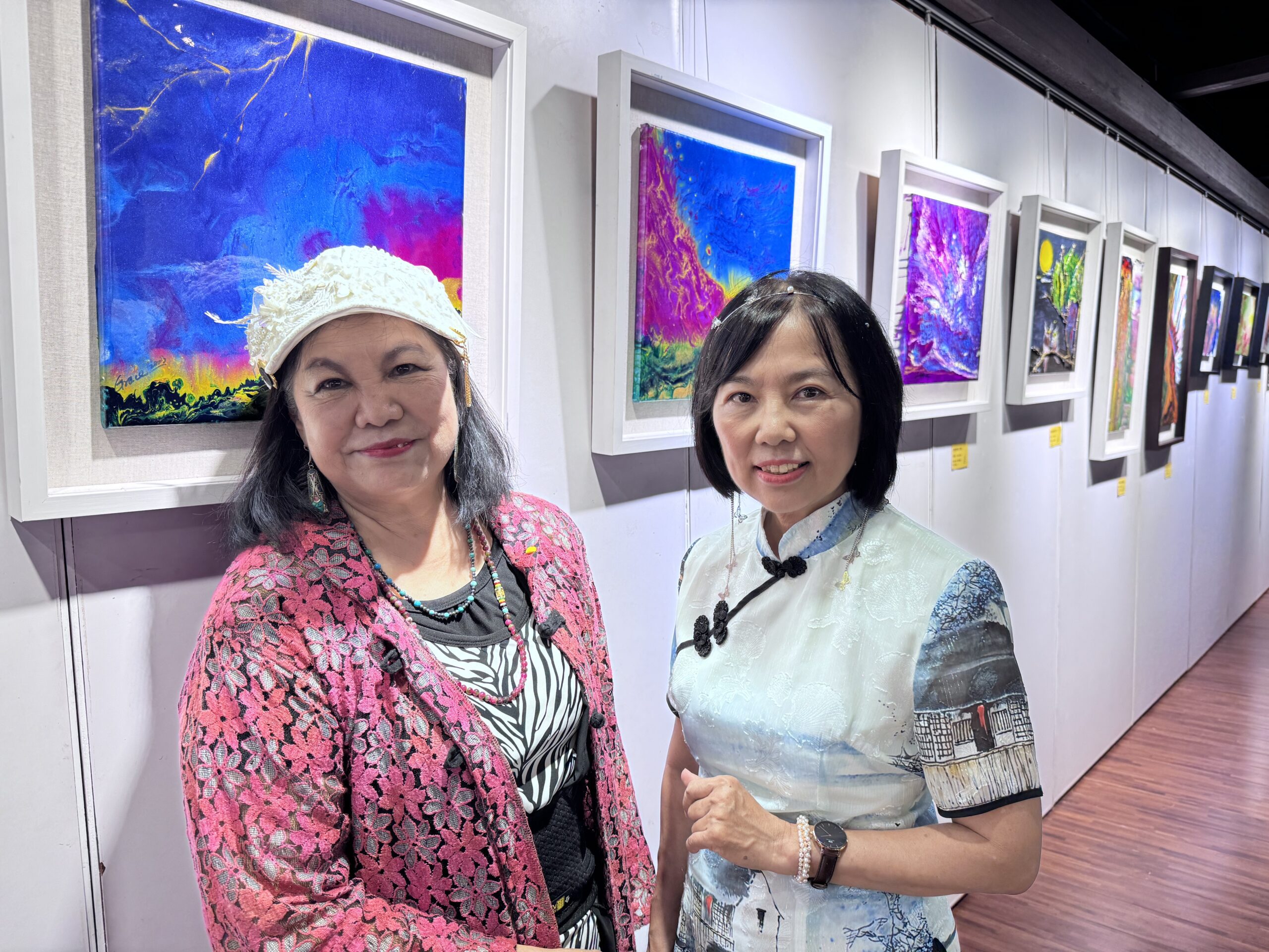 張珮玲何幸玉師生「不滅的流轉」流動藝術展　蕭如松藝術園區即起展出